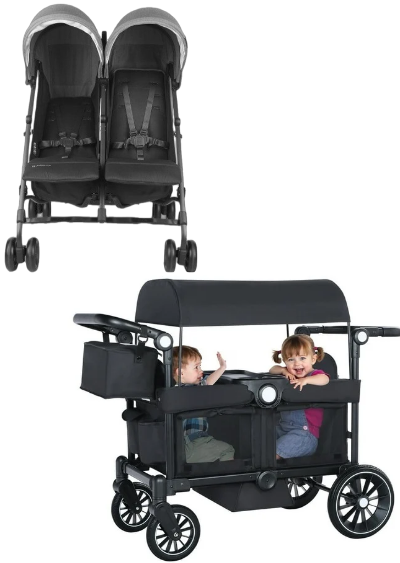 The "Ultimate Comparison" Guide: Double Stroller vs. Stroller Wagon