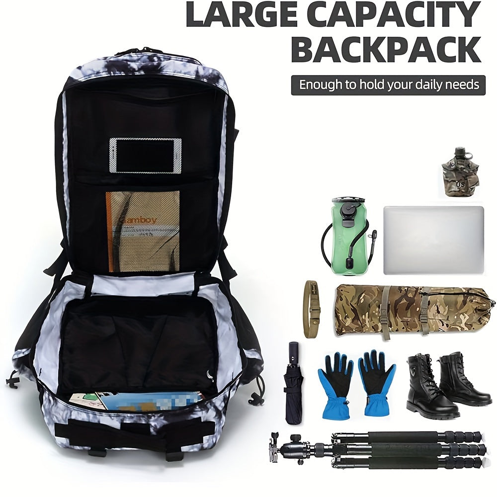 Military Tactical Backpack for Men and Women 45L Army 3 Days Assault Pack Bag Large Rucksack with Molle System