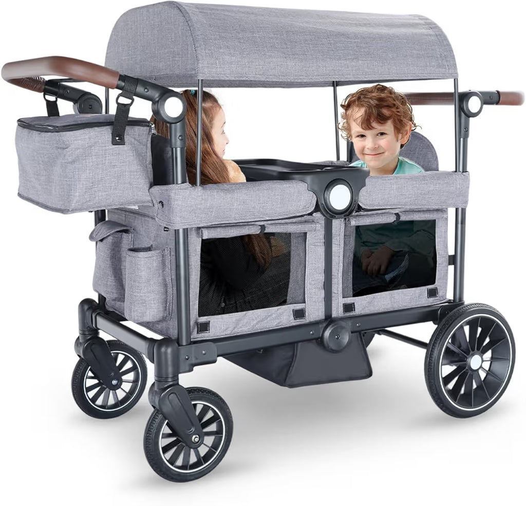 Osmika Foldable Wagon Stroller - All-Terrain Baby Stroller Wagon Outdoor