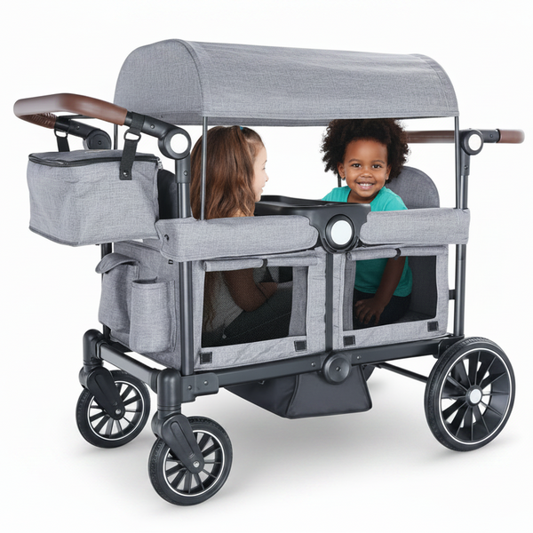Osmika All-Terrain Stroller Wagon — Soft Grey