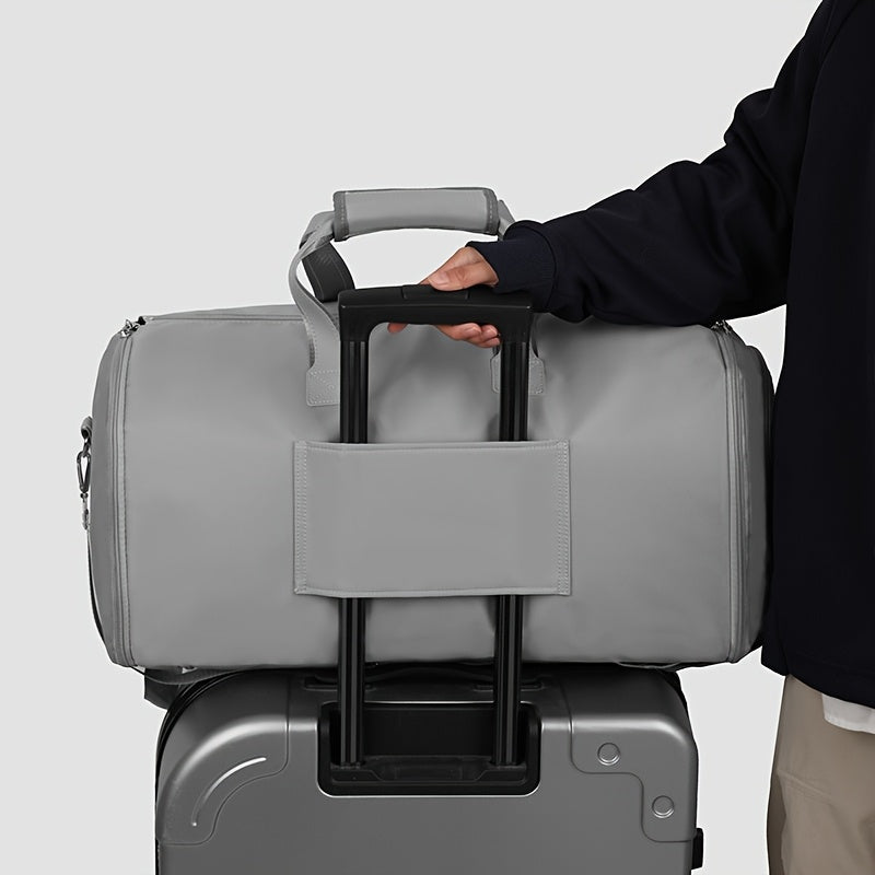 Convertible Travel Garment Bag, Overnight Bag Waterproof Carry-on Garment Duffel Bag for Men Women - 2 in1 Hanging Suitcase Suit Business Travel Bag