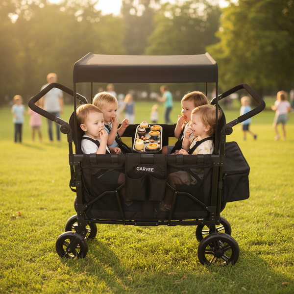 Osmika 4 Seater Wagon Stroller - Premium All-Terrain Wagon