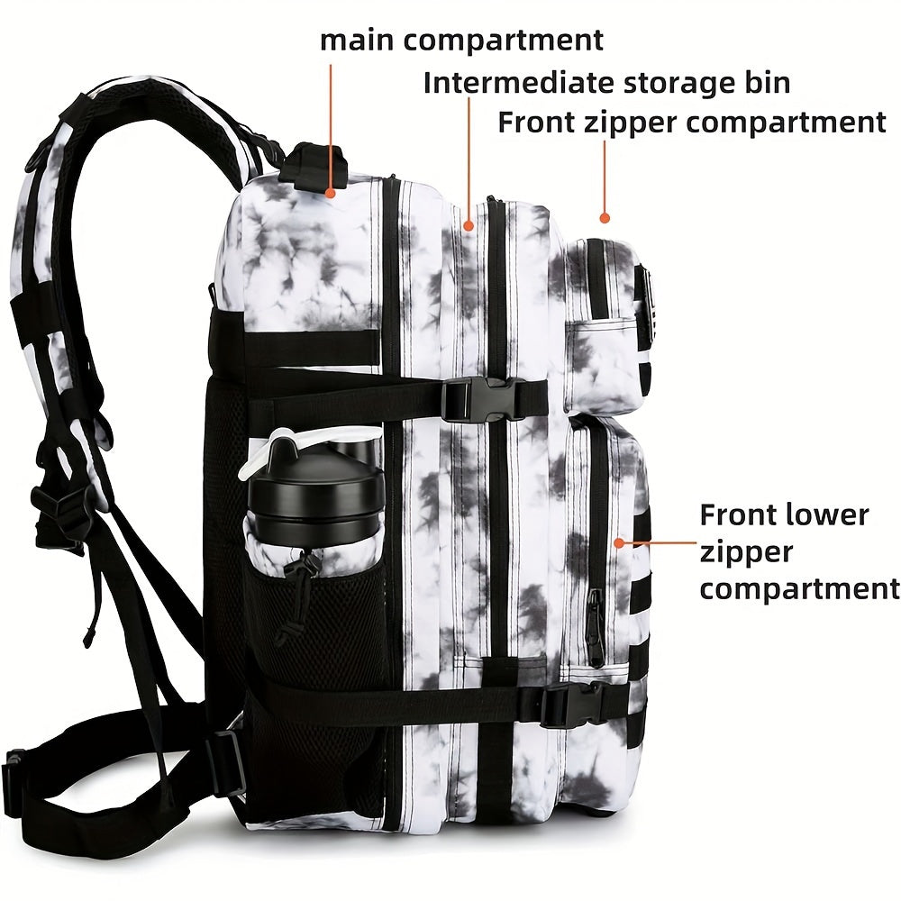 Military Tactical Backpack for Men and Women 45L Army 3 Days Assault Pack Bag Large Rucksack with Molle System