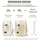 Travel Backpack, Carry On Laptop Bag, College Student Bag For Weekender, Large Capacity Travel Laptop Backpack