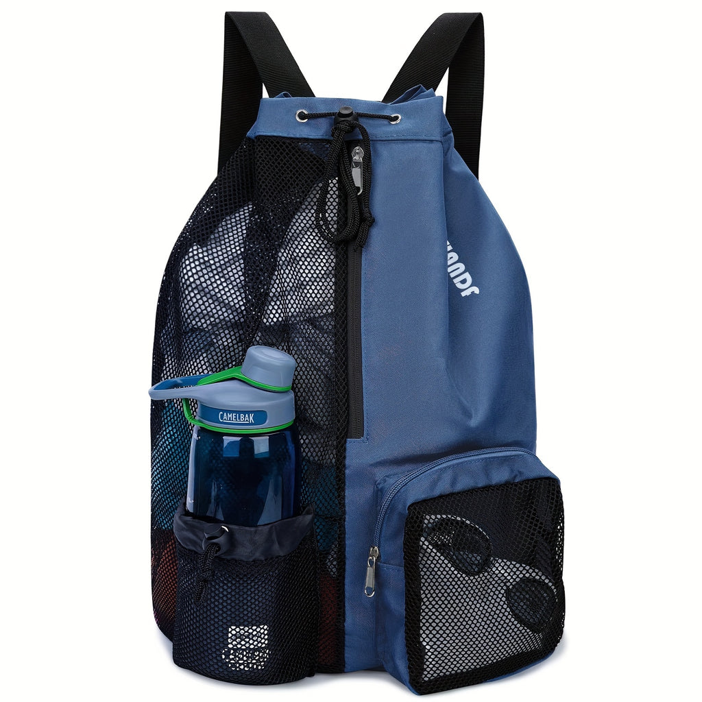 Mesh Backpack Lightweight Mesh Drawstring Backpack, Swimming Bag For School, Gym, And Workout Gear With Wet Pocket | Best Travel Backpack For Women Men