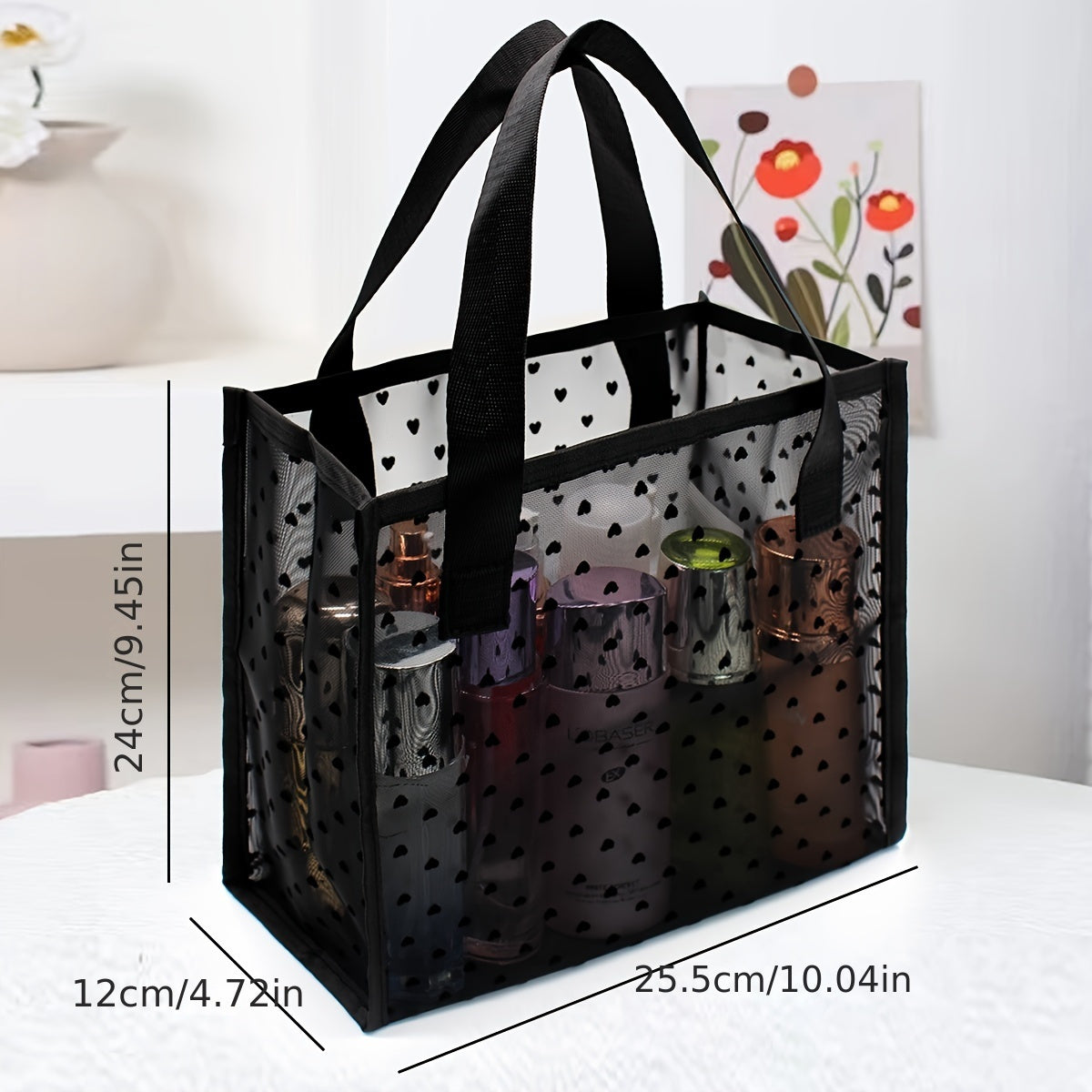 Women's Clear Tote Bags Multi-Use Shoulder bag Handbag Beach bag Shopping Bag