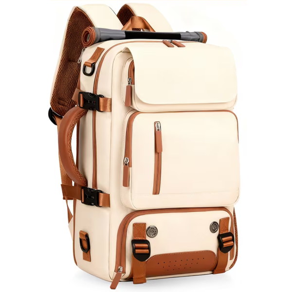 Osmika Travel Backpack — Beige