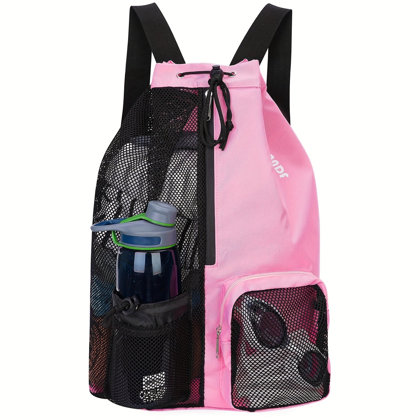 Mesh Backpack Lightweight Mesh Drawstring Backpack, Swimming Bag For School, Gym, And Workout Gear With Wet Pocket | Best Travel Backpack For Women Men