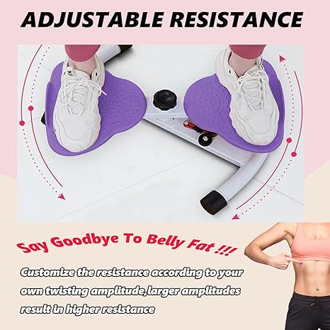 Twist Board for Exercise, Waist Twisting Machine, Adjustable Waist Twister Board Waist Sculptor Twist Exercise Machine, Ab Twister Board