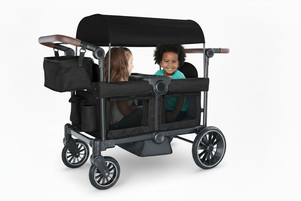 Osmika Foldable Wagon Stroller - All-Terrain Baby Stroller Wagon Outdoor (CP)