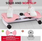 Twist Board for Exercise, Waist Twisting Machine, Adjustable Waist Twister Board Waist Sculptor Twist Exercise Machine, Ab Twister Board