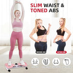 Twist Board for Exercise, Waist Twisting Machine, Adjustable Waist Twister Board Waist Sculptor Twist Exercise Machine, Ab Twister Board