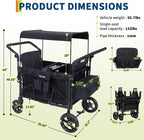 Osmika 4 Seater Wagon Stroller - Premium All-Terrain Wagon