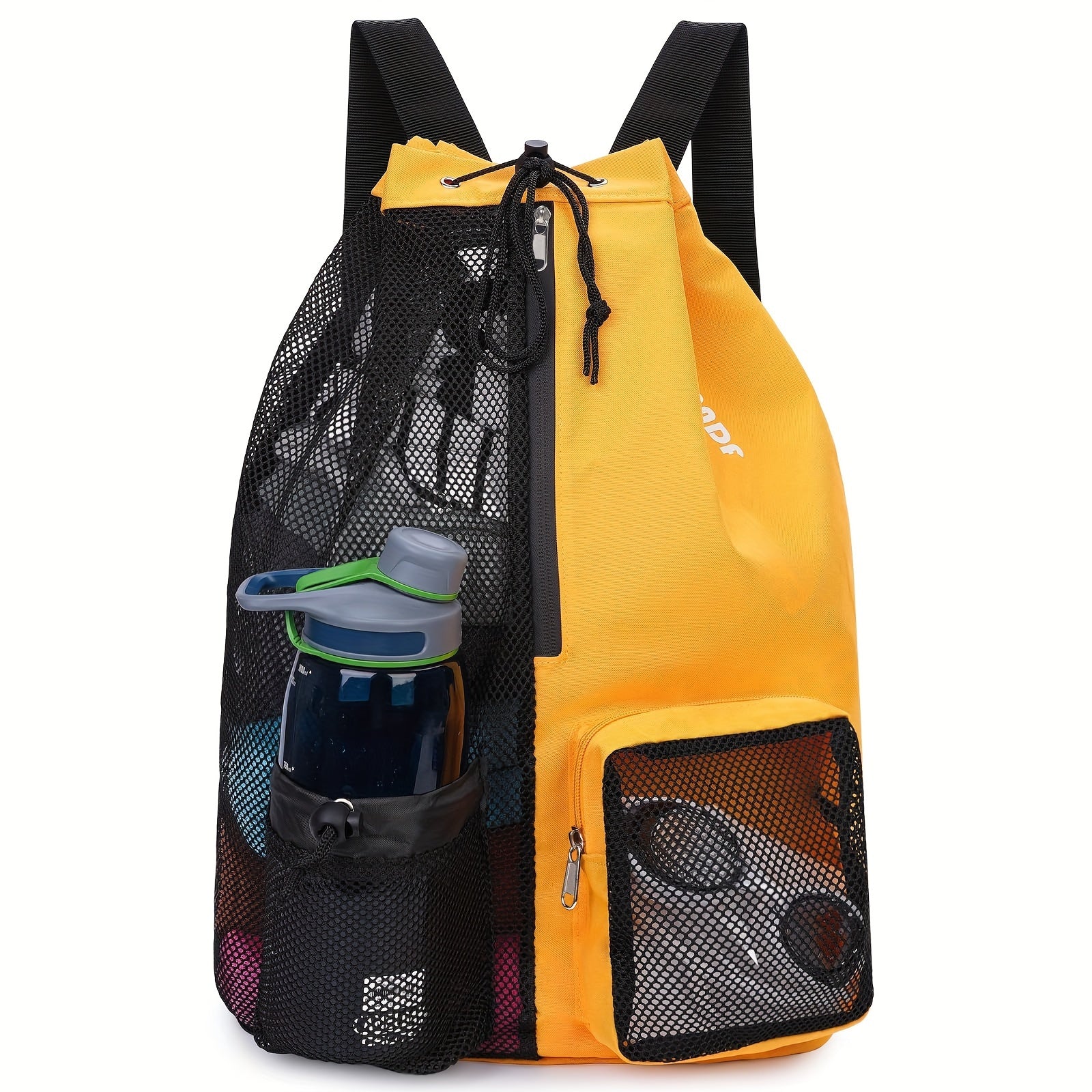 Mesh Backpack Lightweight Mesh Drawstring Backpack, Swimming Bag For School, Gym, And Workout Gear With Wet Pocket | Best Travel Backpack For Women Men