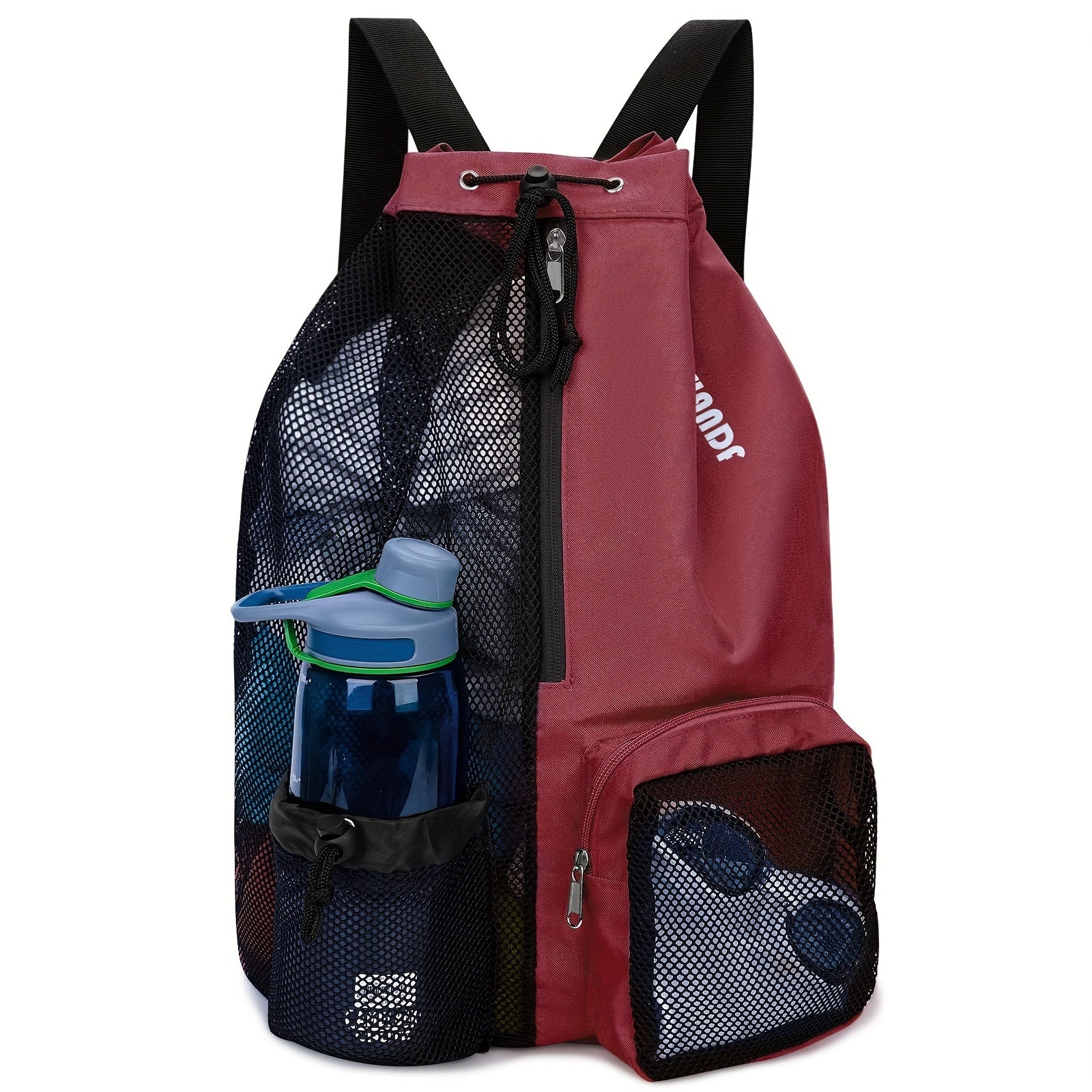 Mesh Backpack Lightweight Mesh Drawstring Backpack, Swimming Bag For School, Gym, And Workout Gear With Wet Pocket | Best Travel Backpack For Women Men