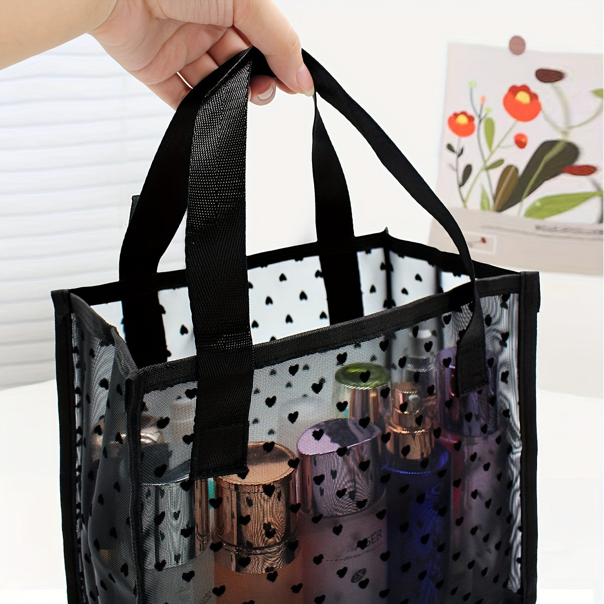 Women's Clear Tote Bags Multi-Use Shoulder bag Handbag Beach bag Shopping Bag