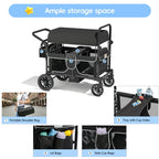 Osmika Foldable Wagon Stroller - All-Terrain Baby Stroller Wagon Outdoor (CP)