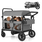 Osmika Foldable Wagon Stroller - All-Terrain Baby Stroller Wagon Outdoor (CP)