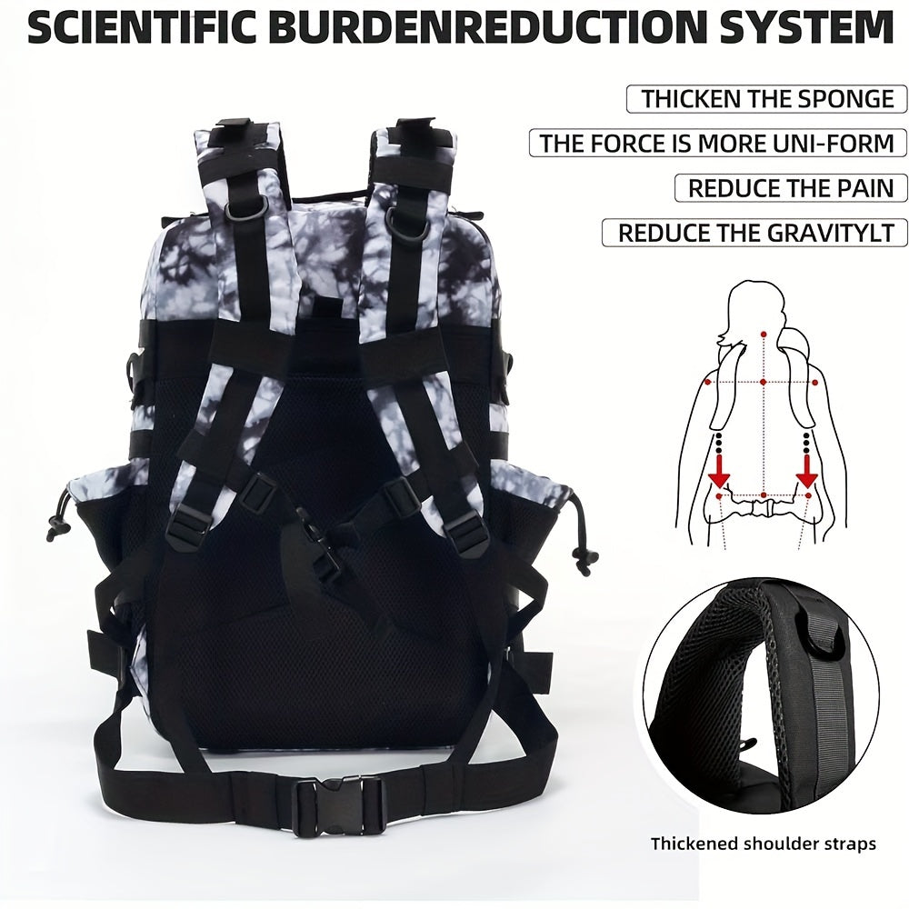 Military Tactical Backpack for Men and Women 45L Army 3 Days Assault Pack Bag Large Rucksack with Molle System