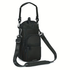 Water Bottle Carrier Bag with Phone Pocket for Stanley Cup 40/30oz,Insulated Neoprene Water Bottle Holder Cross-body Carrier Bag with Adjustable Shoulder & Handheld Strap