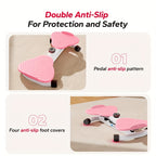 Twist Board for Exercise, Waist Twisting Machine, Adjustable Waist Twister Board Waist Sculptor Twist Exercise Machine, Ab Twister Board