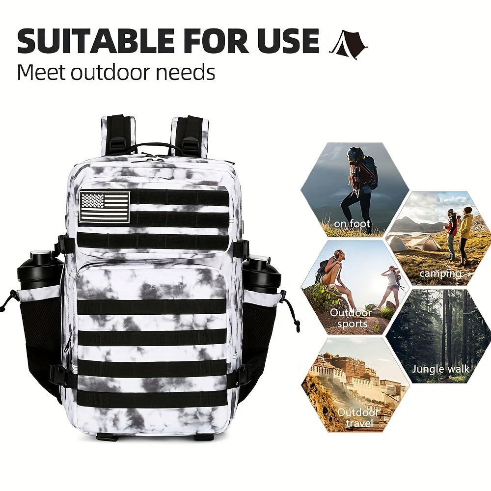 Military Tactical Backpack for Men and Women 45L Army 3 Days Assault Pack Bag Large Rucksack with Molle System